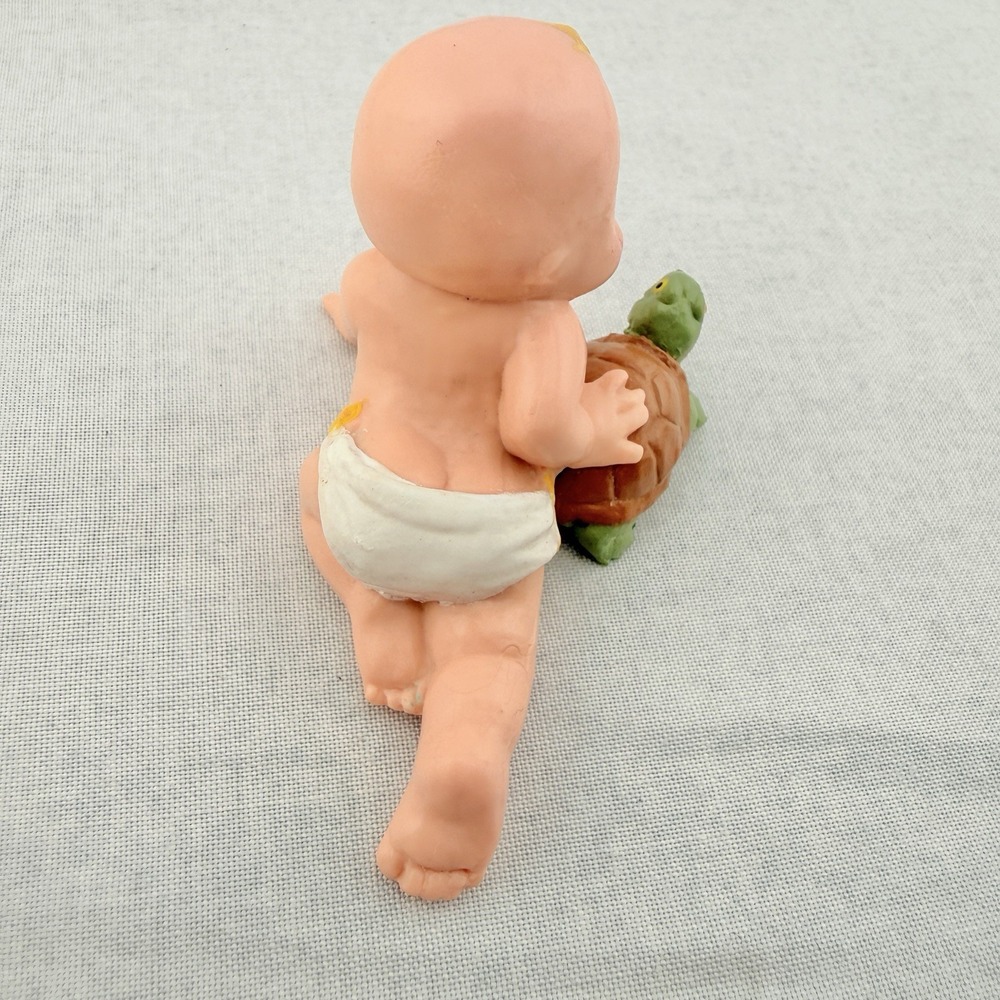 Vintage‎ Galoob Magic Diaper Babies Turtle 1991 Mini Figures Lot PVC Rubber Baby - Picture 4 of 11